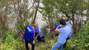 Dicle Nehri’nde kimliği belirsiz erkek cesedi bulundu