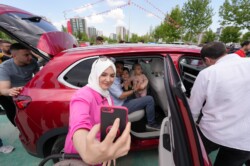 Türkiye’nin yerli otomobili Togg, Diyarbakır’da – galeri