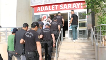 Bismil’de adliye önündeki kavgaya 11 tutuklama