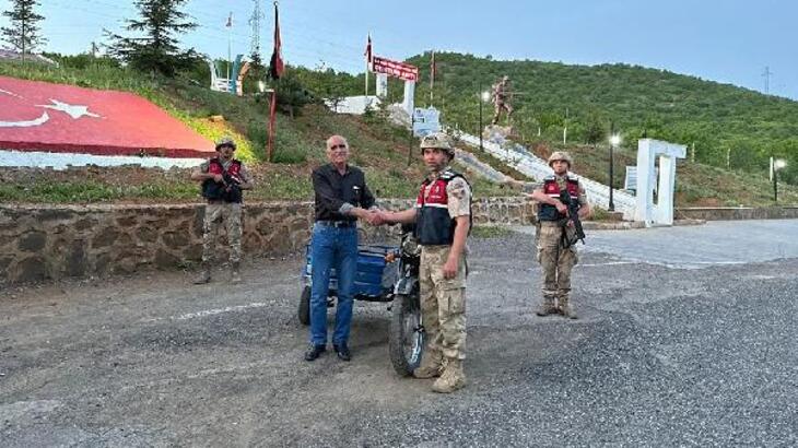 Bingöl’de yol kontrolünde motosikletin çalıntı olduğu ortaya çıktı