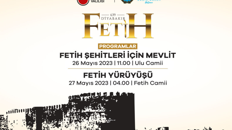 Diyarbakır Fethi’nin 1384’üncü yıl dönümü kutlanacak