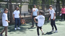 Sokakta keşfedilen yetenek spor kulübüne kazandırıldı