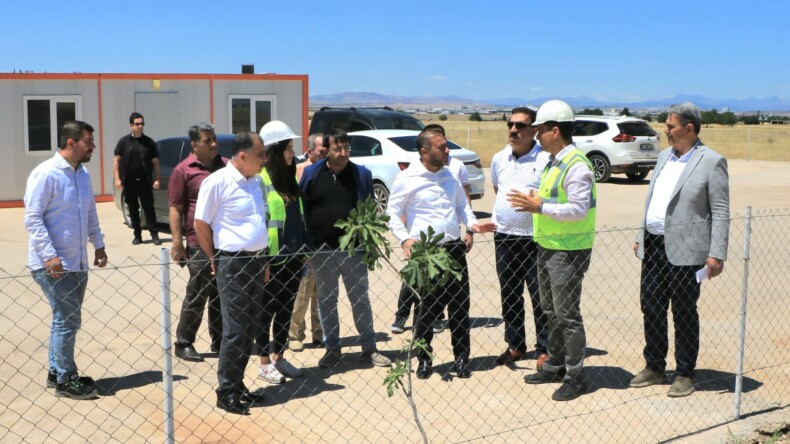 AK Parti İl Başkanı’ndan Lojistik Köy’e Ziyaret