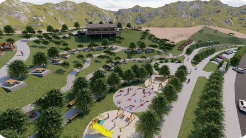 Çüngüş Millet Bahçesi’nde çalışmalar başladı