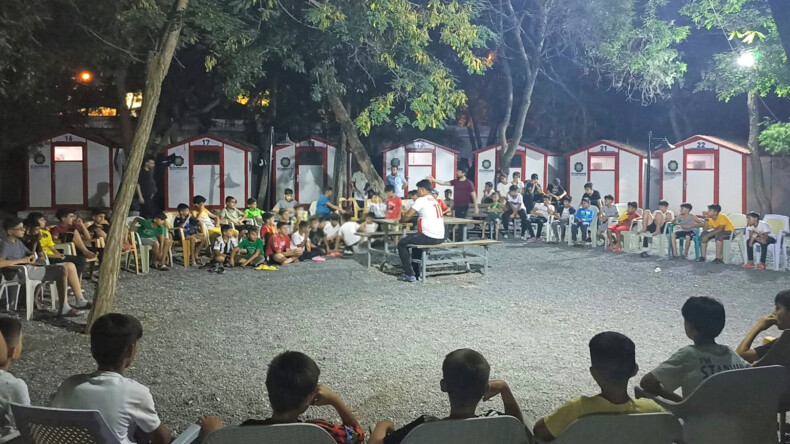 Bismil ve Hanili gençler Hazar Uyanış Gençlik Kampı’nda