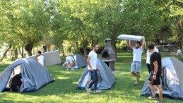 Çocuklar için yeni kamp alanı