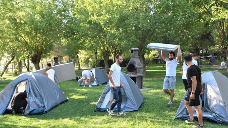 Çocuklar için yeni kamp alanı