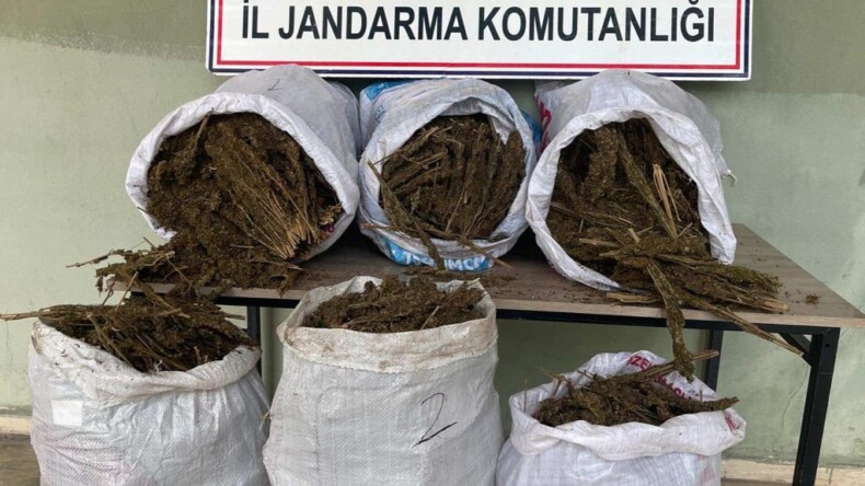 Diyarbakır’da 121 kilo esrar ele geçirildi