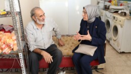 Milletvekili Yazmacı Filistinli Mağdurları Ziyaret Etti