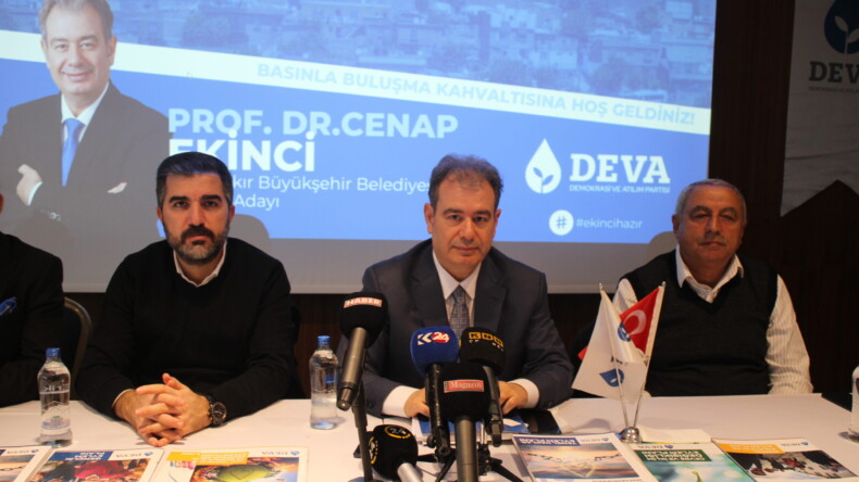 DEVA’nın DBB Adayı Ekinci: “Seçilirsem İlk İşim Kayyumun Bütçeyi Nerelere Harcadığını Açıklamak Olacak”