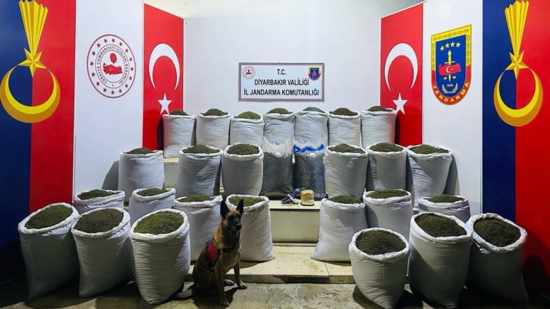 Diyarbakır’da 611 Kilo Esrar Yakalandı