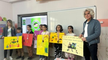 Huzurevleri İlkokulu’ndan ‘Tertemiz Ellerle Sağlıklı Geleceğe’ Kampanyası