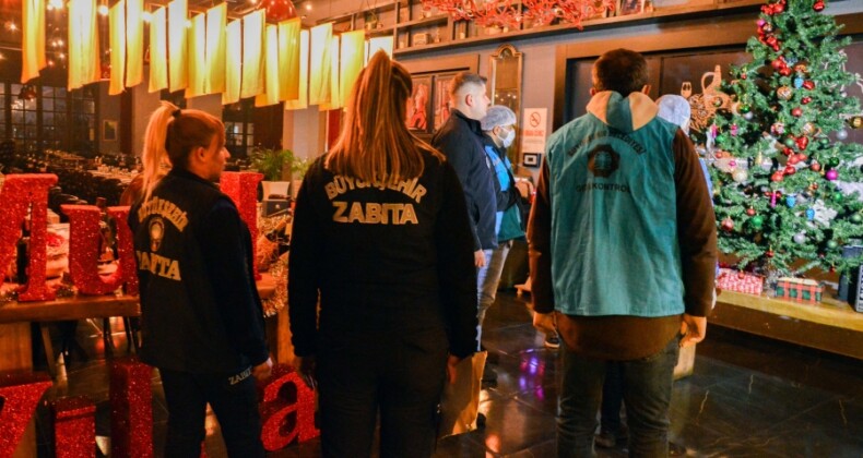 Yılbaşı Öncesi Eğlence Mekânları Denetlendi