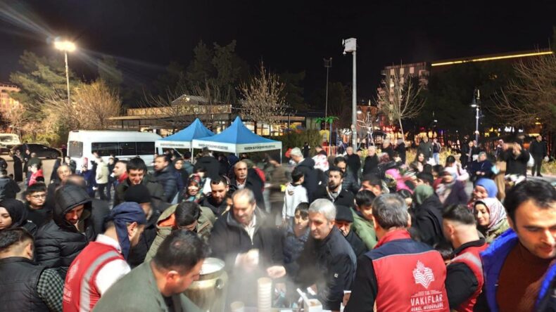 Diyarbakır Vakıflar Bölge Müdürlüğü, 4 İlde 5 Bin 500 Kişiye İkramda Bulundu