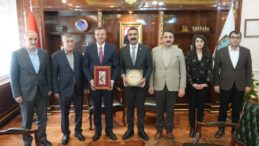 Süleymaniye Valisi’nden Büyükşehir Belediyesi’ne Ziyaret