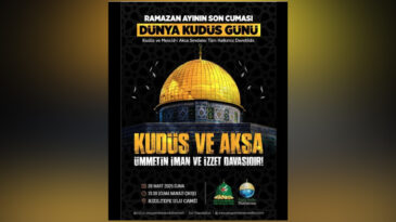 Diyarbakır’da yarın ‘Dünya  Kudüs’ günü için basın açıklaması düzenlenecek