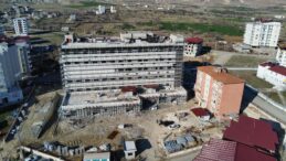 35 Yataklı Hani Devlet Hastanesi’nin İnşaatı Hızla Yükseliyor
