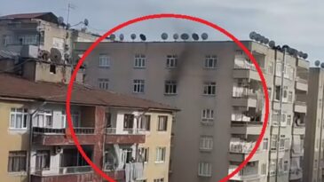 Diyarbakır’da apartman dairesinde çıkan yangın, söndürüldü