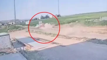 Bismil’de feci kaza kamerada: 1 ölü, 4 yaralı