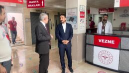 Lice’nin Yeni Kaymakamı İkis, İlk Ziyaretini Hastaneye Yaptı