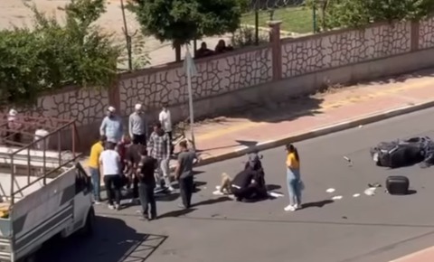 Diyarbakır’da trafik kazası: 2 yaralı
