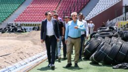 Zemin Çalışması Başlatılan Diyarbakır Stadyumu’na Ziyaret