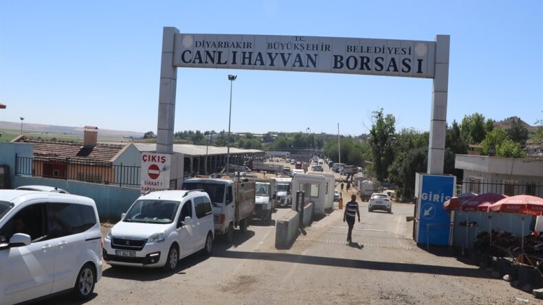 Diyarbakır hayvan pazarı ikinci bir emre kadar kapatıldı