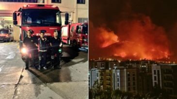Diyarbakır itfaiyesinden Antakyadaki yangına destek