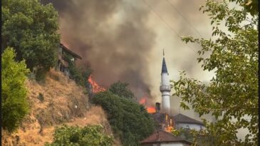#SONDAKİKA | İzmir’in Ödemiş ilçesindeki yangında 1 kişi hayatını kaybetti. Kontrol amaçlı girilen evde 80 yaşındaki yatalak bir kişinin cansız bedenine ulaşıldı.