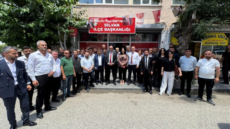 MHP Diyarbakır İl Teşkilatından Silvan’a Çıkarma