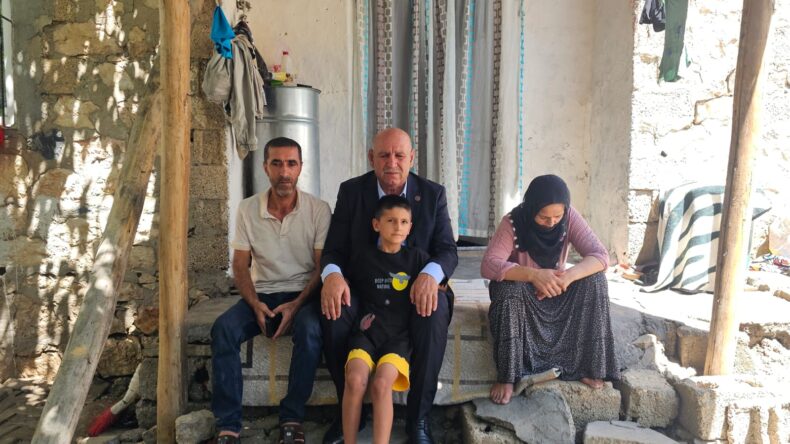 MHP’li Başkandan Ergani’de 20 Günlük Bebeğini Kaybeden Umutlu Ailesine Destek Sözü