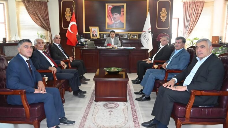 Metina Derneği’nden Derik Kaymakamı Bayraklı’ya Ziyaret