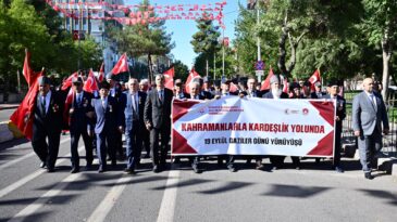 Diyarbakır’da 19 Eylül ‘Gaziler Günü’ Kutlandı