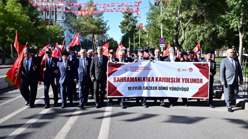 Diyarbakır’da 19 Eylül ‘Gaziler Günü’ Kutlandı