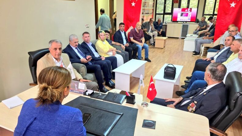 Milletvekili Ataman Ve Beraberindeki Heyetten DİŞAD’a Ziyaret