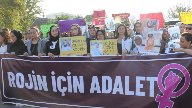 Diyarbakır’da ‘Rojin İçin Adalet’ Yürüyüşü Yapıldı