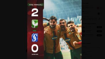 Amed Sportif Faaliyetler- SMS Grup Sarıyer: 2 -0
