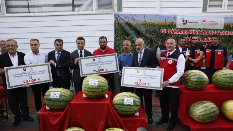 15’inci Diyarbakır Kültür ve Karpuz Etkinliği Gerçekleşti