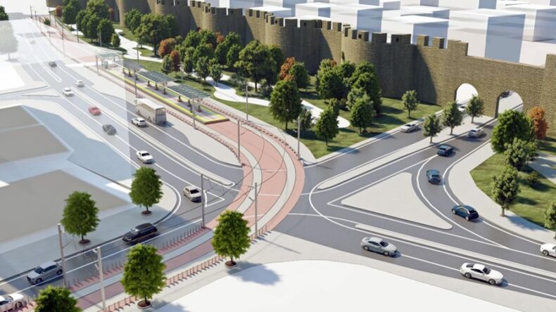 Diyarbakır Valisinden Büyükşehir Belediyesi’nin Hafif Raylı Sistem Projesi’ne Destek