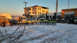 Diyarbakır Organize Sanayi Bölgesi’nde Karla Mücadele İçin Tüm Tedbirler Alındı