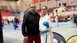 Milli Karateci Kızılaslan, Türkiye 3’üncüsü Oldu