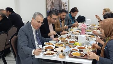 Gazi Yaşargil’de Verilen İftarda Protokol Masası Kurulmadı