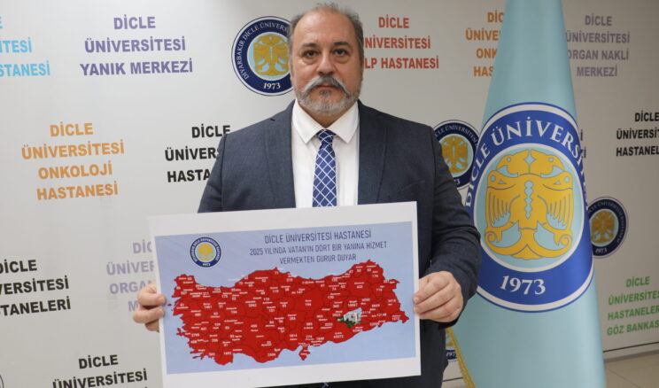 Dicle Üniversitesi Hastaneleri’ne Geçen Yıl 10 Bini İstanbul’dan, 285 Bin Hasta İl Dışından Geldi