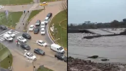 Diyarbakır’da Sağanak Sele Neden Oldu, Köprü Su Altında Kaldı