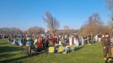 Almanya’daki Kürtler Nevrozu Kutladı