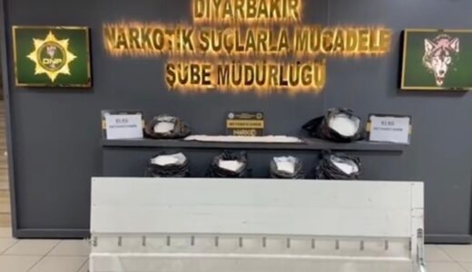 Diyarbakır’da Durdurulan TIR’da 81 Kilo Metamfetamin Ele Geçirildi