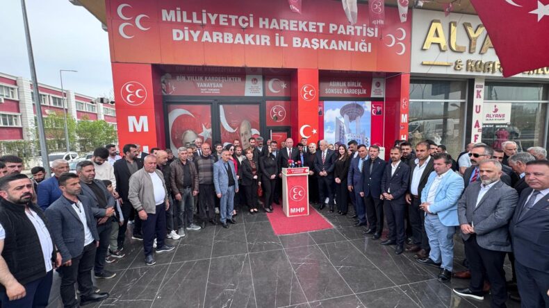MHP’ye Diyarbakır’da 500 Kişilik Katılım