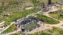 Tarihi Zerzevan Kalesi’nde, 2’nci Zerzevan Cup Tenis Turnuvası’nın Lansmanı Düzenlendi
