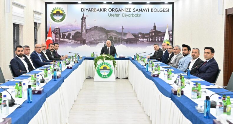Diyarbakır OSB’de Yeni Yönetim Ve Müteşebbis Heyet Belirlendi