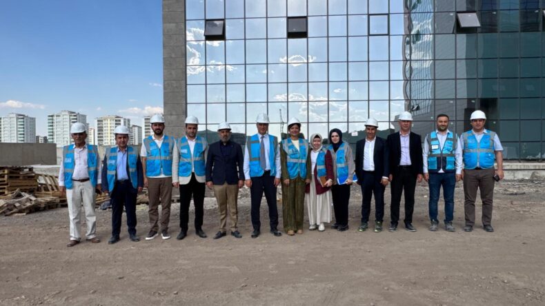 AK Partili Heyetten Şehir Hastanesi’ne İnceleme Ziyareti; Yüzde 86’sı Bitti
